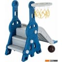 Детские спортивные комплексы и игровые площадки Pituso Космо L-MZ02-blue (синий/серый)