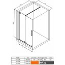 Душевые кабины Deante Jasmin Walk-In KTJ 030R