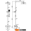 Душевые системы и гарнитуры Ledeme L2433B