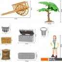 Роботы, трансформеры, фигурки Masai Mara На ферме ММ205-079