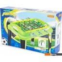 Аэрохоккей, настольный футбол, мини-бильярд Полесье Champions №4 (зеленый)
