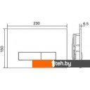 Клавиши и системы смыва OLI Glam 139187 (черный soft touch)