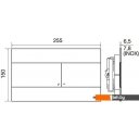 Клавиши и системы смыва OLI Slim 154962 (золотистый)