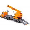 Игрушечный транспорт Полесье Профи Трейлер 84009