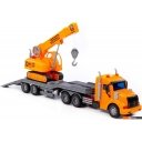 Игрушечный транспорт Полесье Профи Трейлер 84009