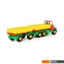 Игрушечный транспорт Полесье Муромец автомобиль бортовой с прицепом 44051