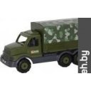Игрушечный транспорт Полесье Сталкер автомобиль бортовой тентовый военный РБ 49193