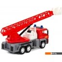 Игрушечный транспорт Полесье Алмаз автомобиль-пожарный инерционный 88956 (красный)