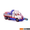 Игрушечный транспорт Полесье Майк автомобиль-кран с манипулятором 94308
