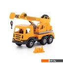 Игрушечный транспорт Полесье Престиж автомобиль-кран №2 70715