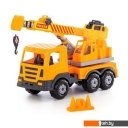 Игрушечный транспорт Полесье Престиж автомобиль-кран №2 76533