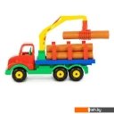 Игрушечный транспорт Полесье Муромец автомобиль-лесовоз 44099