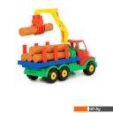 Игрушечный транспорт Полесье Муромец автомобиль-лесовоз 44099