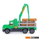 Игрушечный транспорт Полесье Майк автомобиль-лесовоз 55651