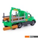 Игрушечный транспорт Полесье Майк автомобиль-лесовоз 58522