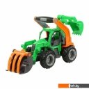 Игрушечный транспорт Полесье ГрипТрак трактор-погрузчик с ковшом 48394