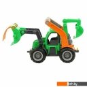 Игрушечный транспорт Полесье ГрипТрак трактор-погрузчик с ковшом 48394