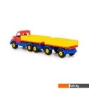 Игрушечный транспорт Полесье Сталкер автомобиль бортовой с прицепом 44259