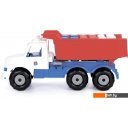 Игрушечный транспорт Полесье Буран №3 с конструктором 94315 (белый/синий/красный)