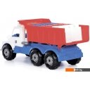 Игрушечный транспорт Полесье Буран №3 с конструктором 94315 (белый/синий/красный)