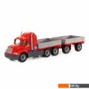 Игрушечный транспорт Полесье Майк автомобиль бортовой с прицепом 55538