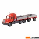 Игрушечный транспорт Полесье Майк автомобиль бортовой с прицепом 58478