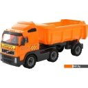 Игрушечный транспорт Полесье Volvo автомобиль-самосвал с полуприцепом 58393