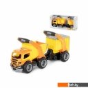 Игрушечный транспорт Полесье ГрипТрак автомобиль-самосвал с полуприцепом 37466