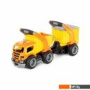 Игрушечный транспорт Полесье ГрипТрак автомобиль-самосвал с полуприцепом 9432