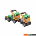 Игрушечный транспорт Полесье ГрипТрак трактор-погрузчик с полуприцепом для животных 48417