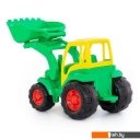 Игрушечный транспорт Полесье Чемпион трактор с ковшом 0476