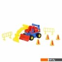 Игрушечный транспорт Полесье КонсТрак экскаватор колёсный 37701