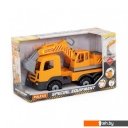 Игрушечный транспорт Полесье Престиж автомобиль-экскаватор 76052