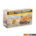 Игрушечный транспорт Полесье Престиж автомобиль-экскаватор 76052