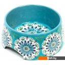 Миски, поилки, кормушки для животных TarHong Carmel PVA3071PBMRT (бирюзовый с рисунком)