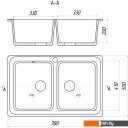 Кухонные мойки Gerhans C02 (оникс)