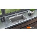 Кухонные мойки Ulgran Quartz Forte 760 (уголь)