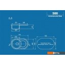 Кухонные мойки Ulgran U-503 (темно-серый)