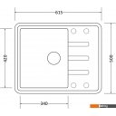 Кухонные мойки Zorg Torino 62 (черный оникс)