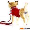 Мягкие игрушки Hansa Сreation Чихуахуа в красной майке 6383 (27 см)