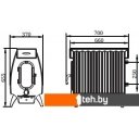 Дровяные камины, печи-камины, порталы Термофор Огонь-батарея 9 Лайт (антрацит)