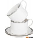 Кружки, чашки, стаканы для горячих напитков Lefard Glamour 590-467 (голубой)