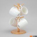 Кружки, чашки, стаканы для горячих напитков Lefard Flowers Story 474-252 (2шт)