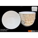 Тарелки, салатники, блюда и наборы Lenardi Золотой цветок 125-111 (6шт)