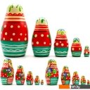 Развивающие игрушки Брестская Фабрика Сувениров Девушка с ромашками и васильками в белорусском костюме (набор 5)