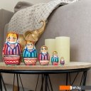 Развивающие игрушки Брестская Фабрика Сувениров В белорусском традиционном платье с орнаментом (набор 5 шт)