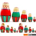 Развивающие игрушки Брестская Фабрика Сувениров В белорусском традиционном платье с орнаментом (набор 5 шт)