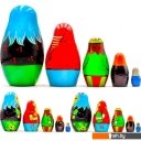 Развивающие игрушки Брестская Фабрика Сувениров Приключения Буратино (набор 5 шт)