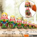 Развивающие игрушки Брестская Фабрика Сувениров В сарафане с анютиными глазками (набор 7 шт)