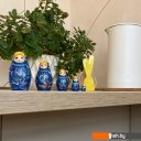 Развивающие игрушки Брестская Фабрика Сувениров Синяя с цветами (набор 5 шт)